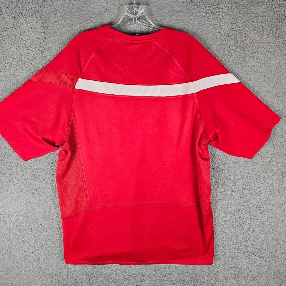 Nike Football Training Shirt Mens 2XL‎ Dri-Fit Performance Short Sleeve Team Y2K